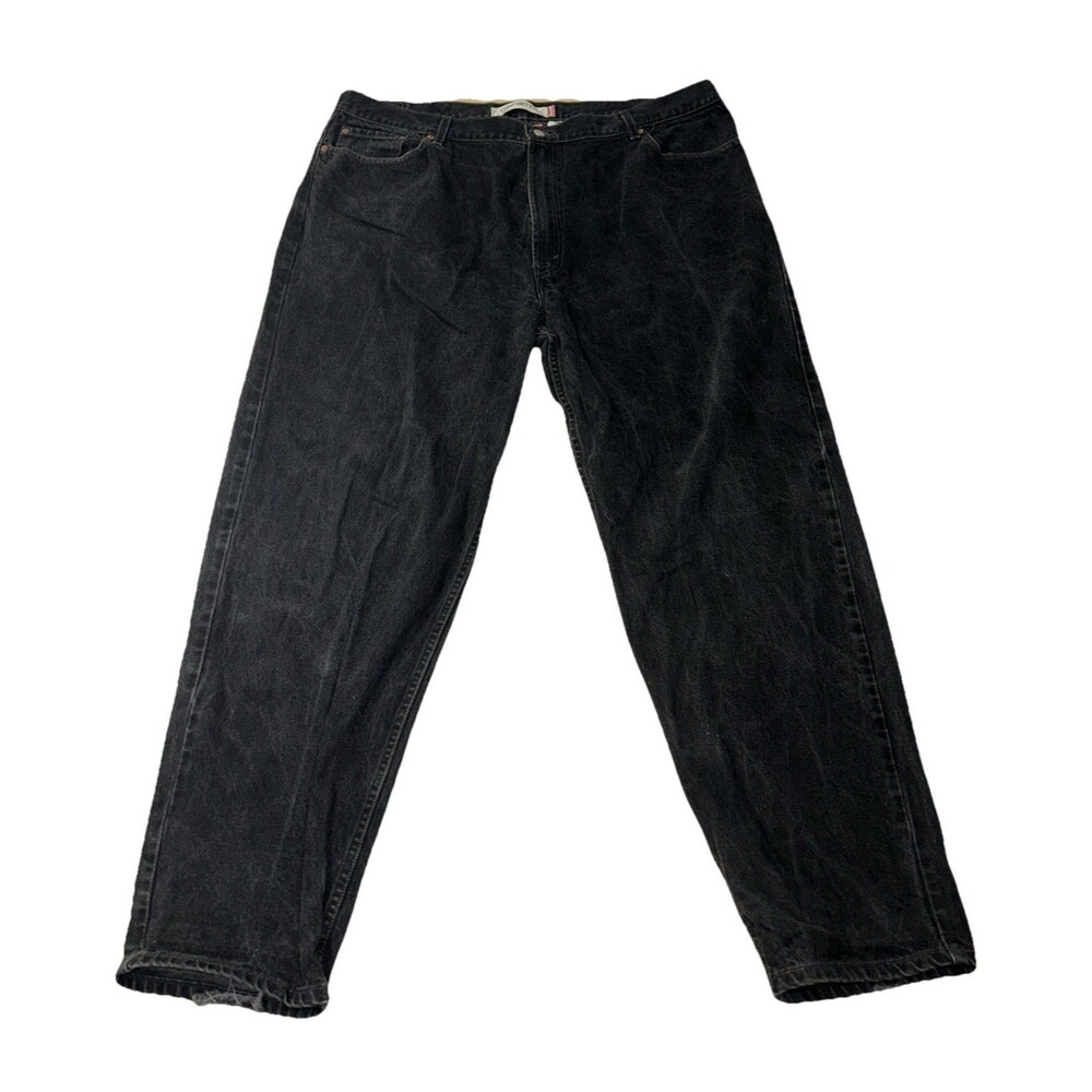 Levi’s 560 Comfort Fit Men’s Black Jeans Size 46x34 Mexico 100% Cotton Vintage